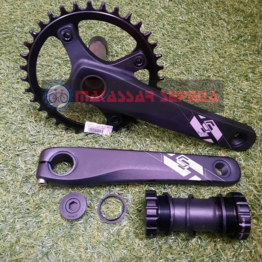 CRANKSET SEPEDA SYTE M113 36T 10/11 SPEED