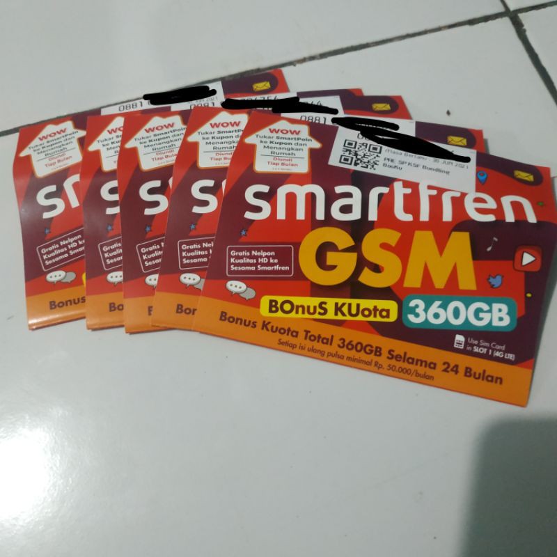 smartfren otp (wadah kartu beda)