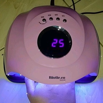 MPro 45LED 180W - SUN-M3 Pengering Kutek Kuku lampu UV LED Nail Dryer  72W F5  xixi pemanas cat kuku Battery inlife 24W