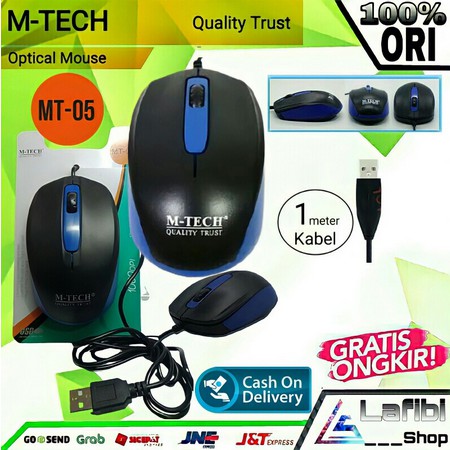 Mouse M-Tech MT05 MT-05 Mouse 1000DPI USB Computer 2.4GHz - Cable