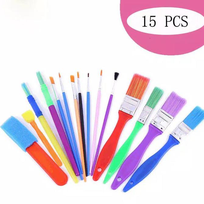 

Terbaru! Kuas Lukis Set 15 Pcs Paint Brush Termurah