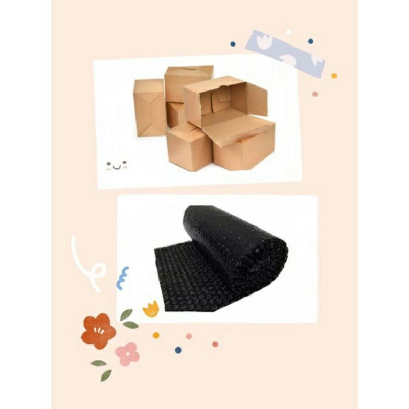 

Bubble wrap tambahan packing