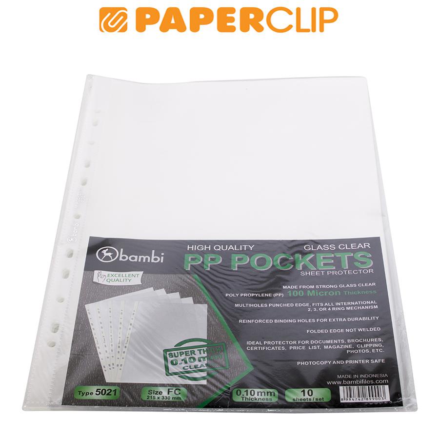 

POCKET FILE BAMBI 5021 10S FOLIO 100