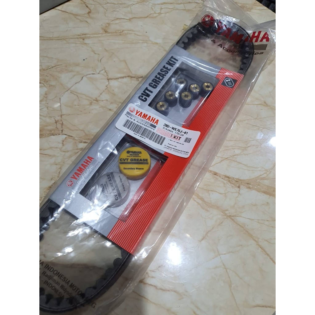 VBELT VAN BELT MIO SMILE SPORTY ASLI ORIGINAL YAMAHA 28D-WE76J-01