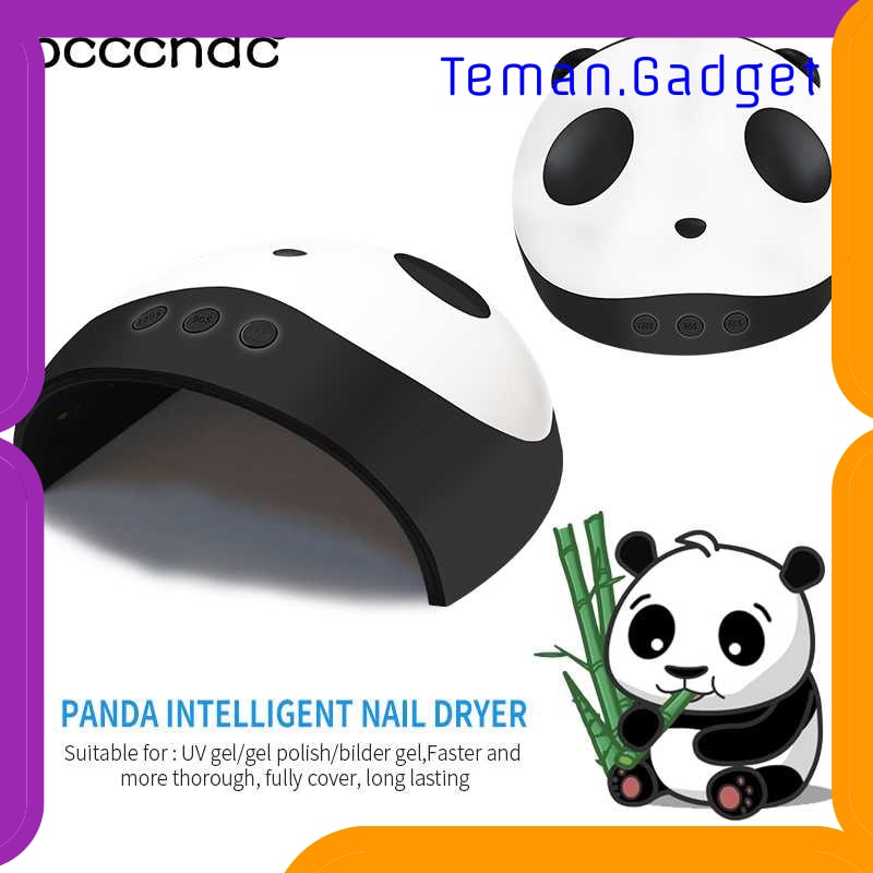 TG-FE229 LADYMISTY PENGERING KUTEK KUKU UV LED PANDA DESIGN - D030097