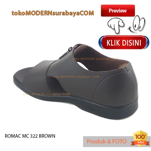 ROMAC MC 322 Sepatu Sopan Sepatu Pria Sepatu Kasual Slip On