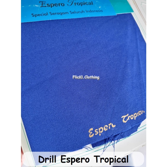 Kain Drill Espero Tropical Japan Jepang Baju Seragam Kantor Celana Pants Kemeja Eceran