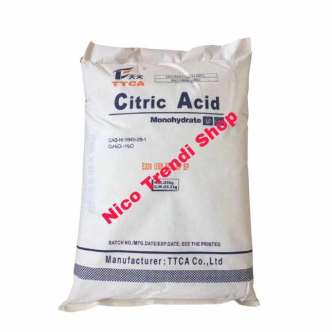 

COD CITRIC ACID ASAM SITRAT CITRUN 25 KG BUMBU & BAHAN MASAKAN MAKANAN & MINUMAN