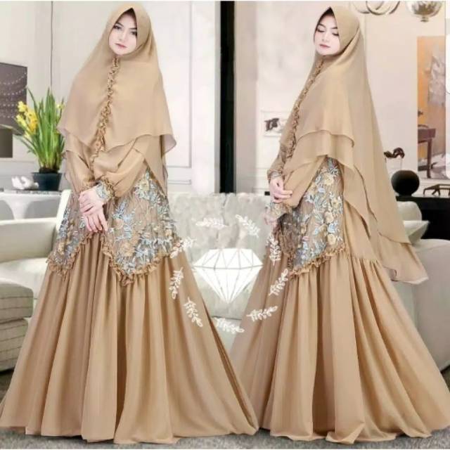 Set Gamis Syari mewah
