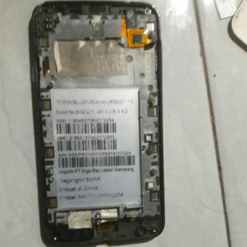 lcd+tc advan vandroid s5e pro