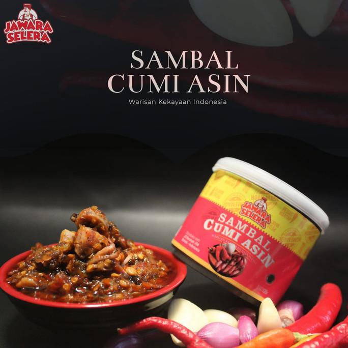 

terlaris01 Sambal Cumi Asin JS Jawara Selera