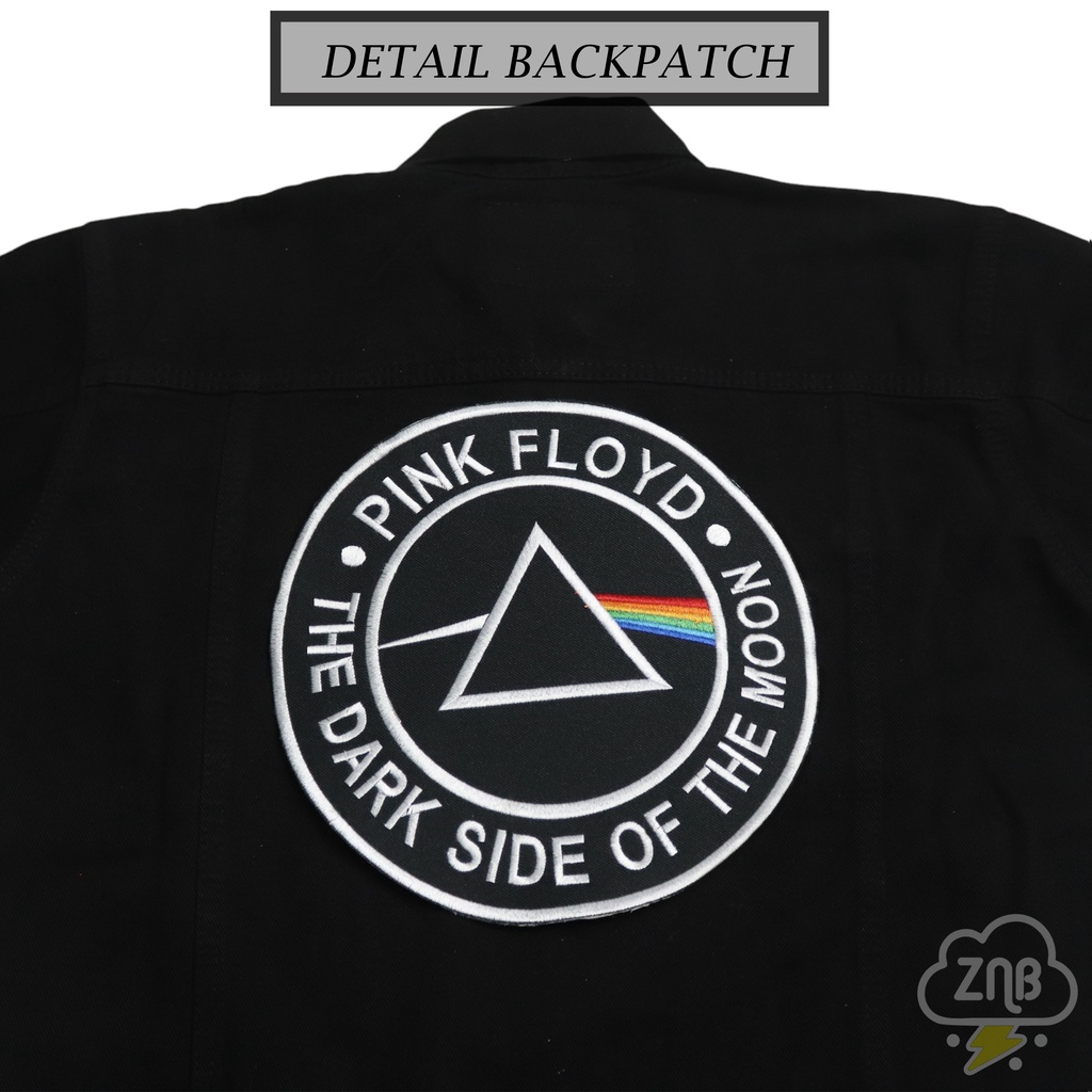 BACKPATCH BORDIR EMBLEM PINK FLOYD AKSESORIS JAKET TAS TOPI