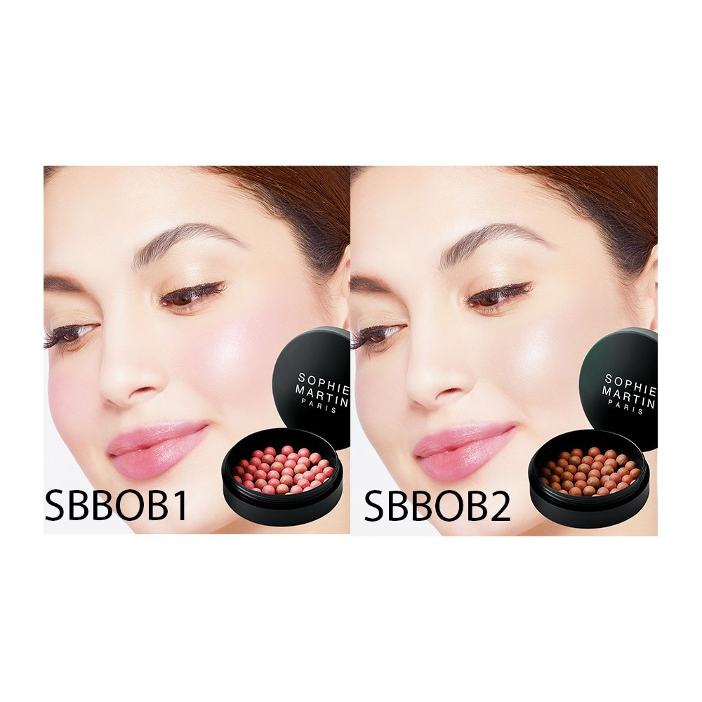 BLUSH ON SOPHIE MARTIN BLUSH ON BEADS SBBOB1 & SBBOB2