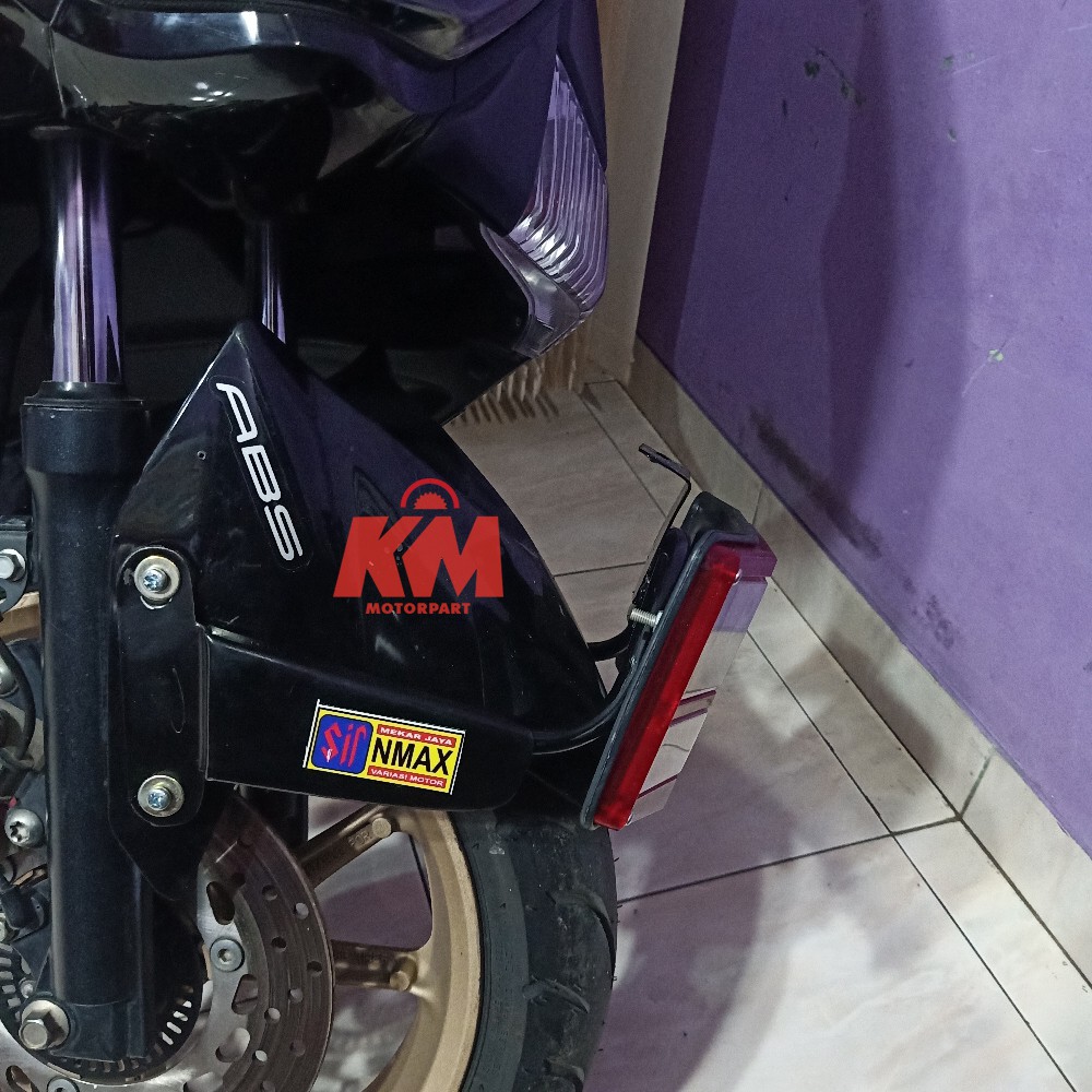 Breket Nmax N Max 2015 2016 2017 2018 2019 All New Nmax 2020 Bracket Dudukan Plat Nomor N Max