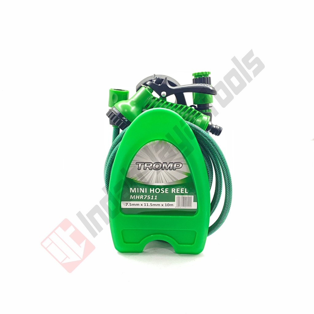 TROMP Hose Reel Mini Set 10 Meter Selang Air Portable Semprotan Taman