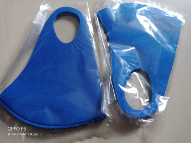 MASKER KAIN DI LAPISI BUSA