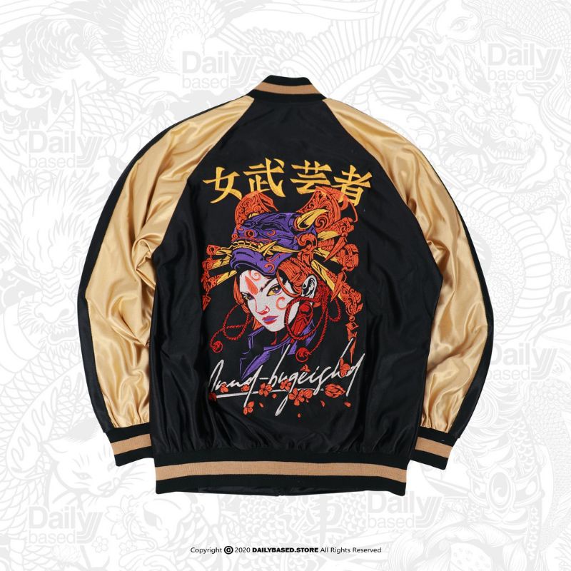 JACKET SUKAJAN DAILYBASED ONABUGEISHA BLACK GOLD