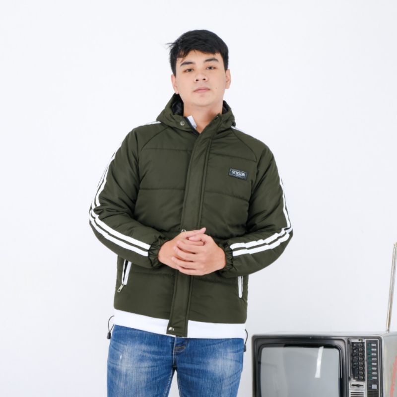 Jaket Bomber Pria Kembung RJN Sensor Terbaru / Jaket Bomber Pria SNSR Terlaris / Jaket Bomber Pria Original