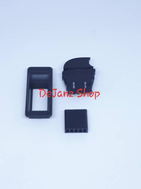 Switch Saklar Power Window Jendela Universal. Congkel/ Tarik. plus Rumah / Dudukan. Keong