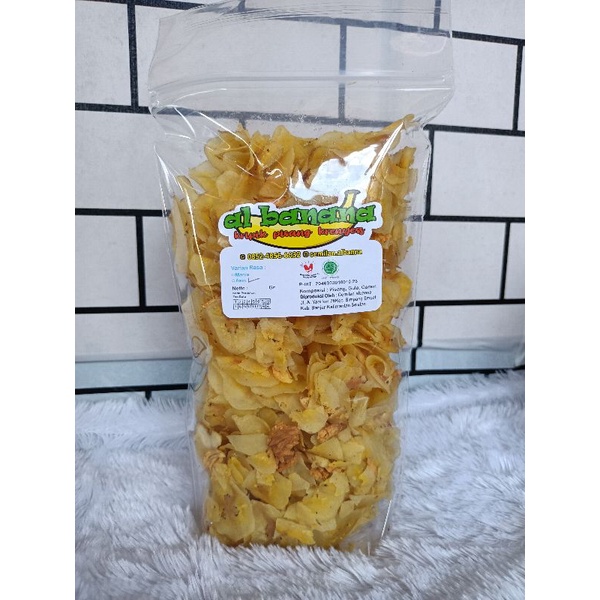 

ALBANANA KERIPIK PISANG KRENYES ASIN 250gr