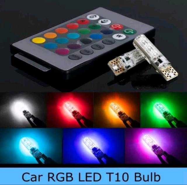 Lampu Sen Remote 7 Warna Sepasang