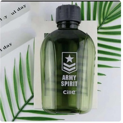 Botol minum camping army Cille 550ml