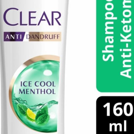 Clear ice cool menthol shampoo 160 ml ♗