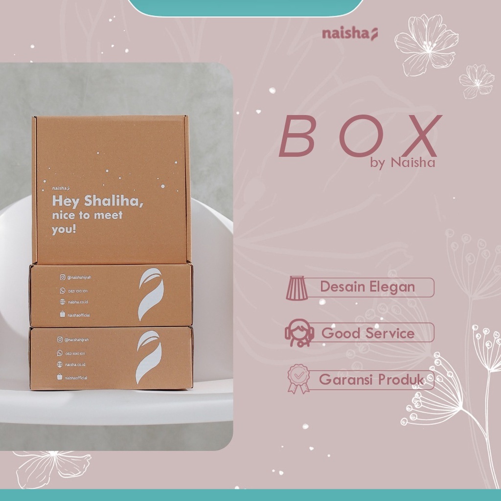 

Box / Kardus / Kotak / Packaging / Packing / Box Gift By Naisha