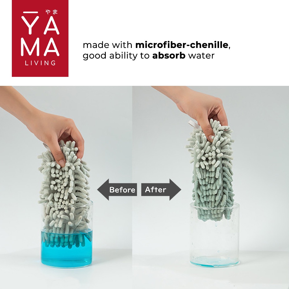 YAMA HANEBOKI Retractable Chenille Duster Kemoceng Microfiber Panjang Alat Pembersih Rumah IUIGA