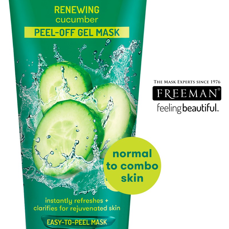 FREEMAN RENEWING CUCUMBER PEEL-OFF GEL MASK 175