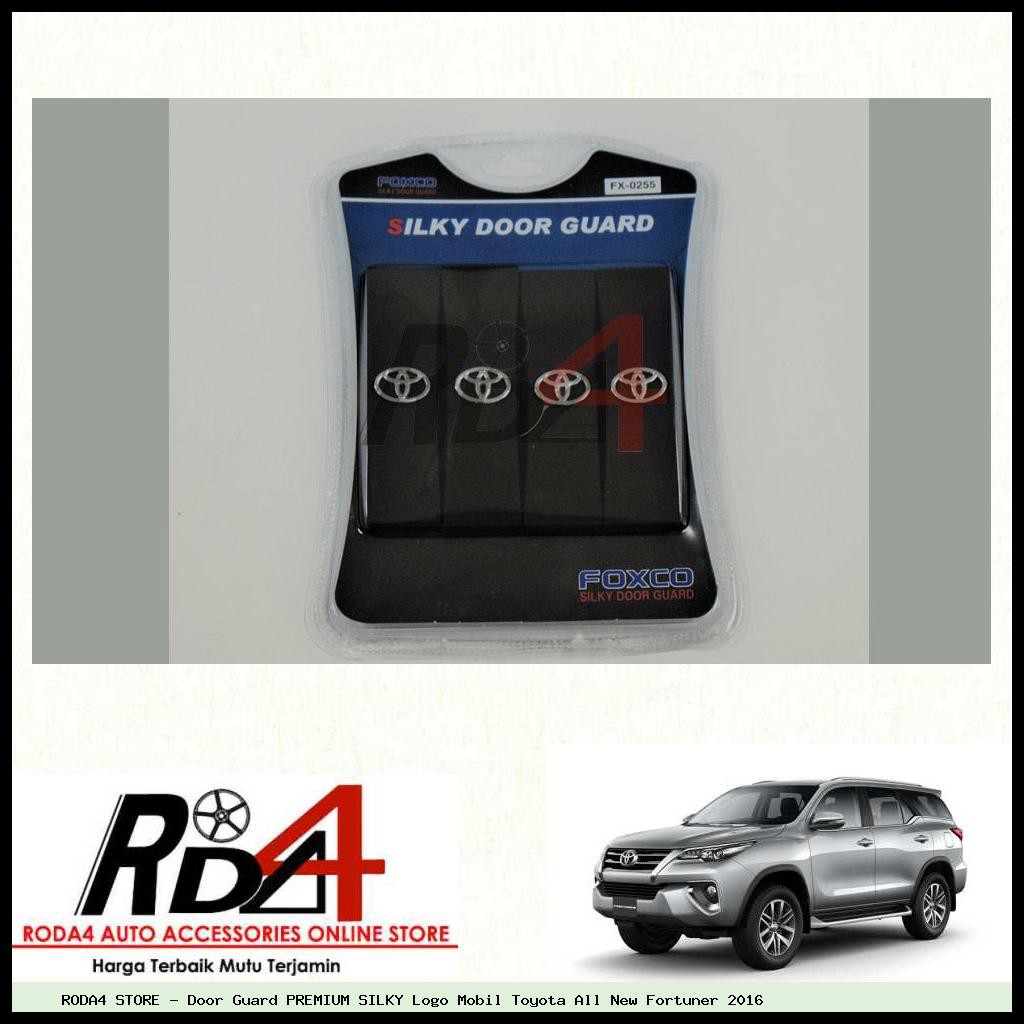 Door Guard PREMIUM SILKY Logo Mobil Toyota All New Fortuner 2016