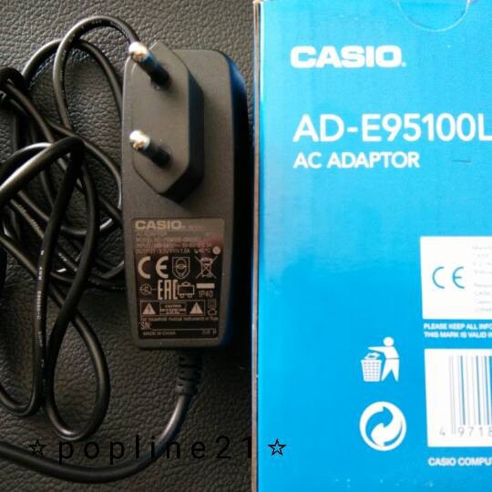 Adaptor CASIO AD-E95100LG untuk Mini Keyboard Casio