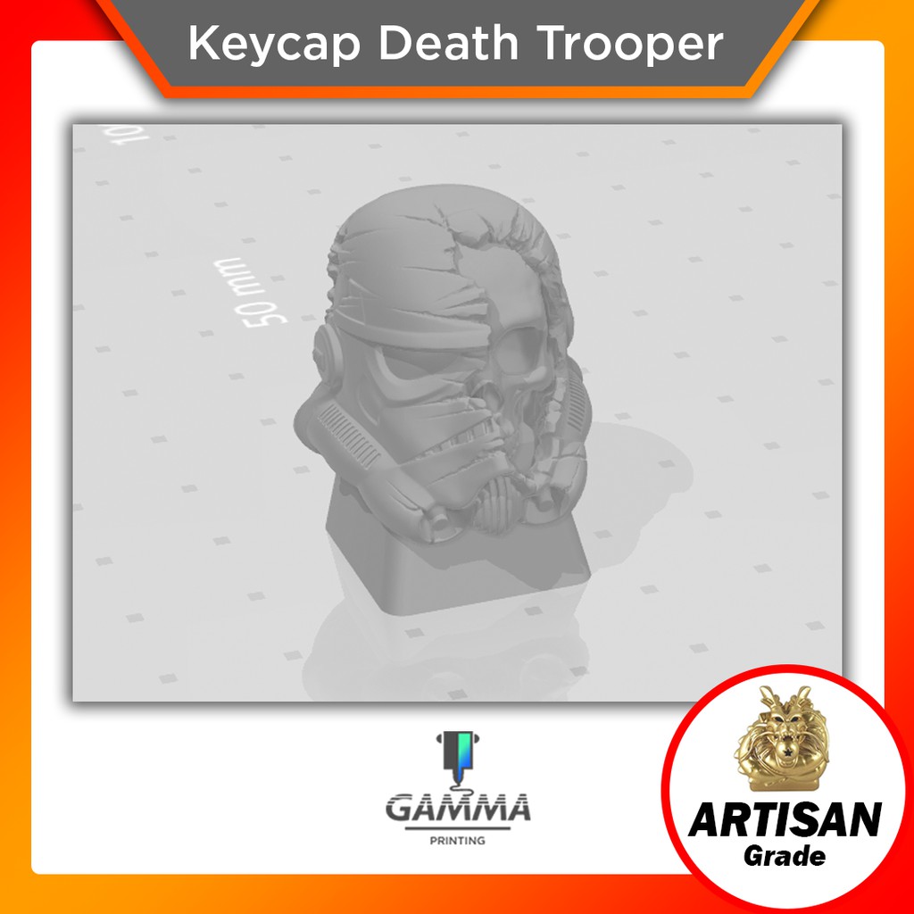 Death Trooper Star Wars Artisan Keycap / Keycaps Mechanical Keyboard