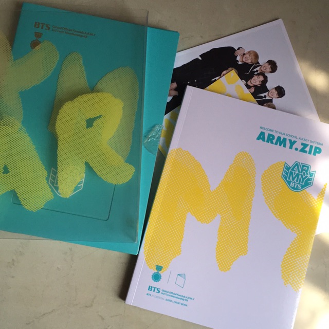BTS ARMY 3rd gen membership kit