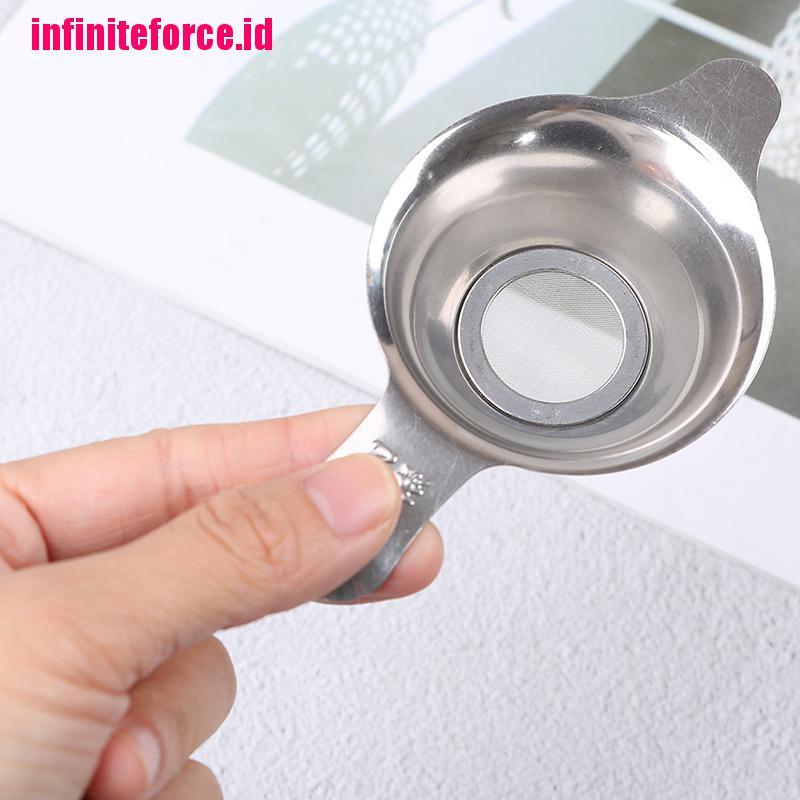 Filter infuser Penyaring Daun Teh Bahan Stainless steel