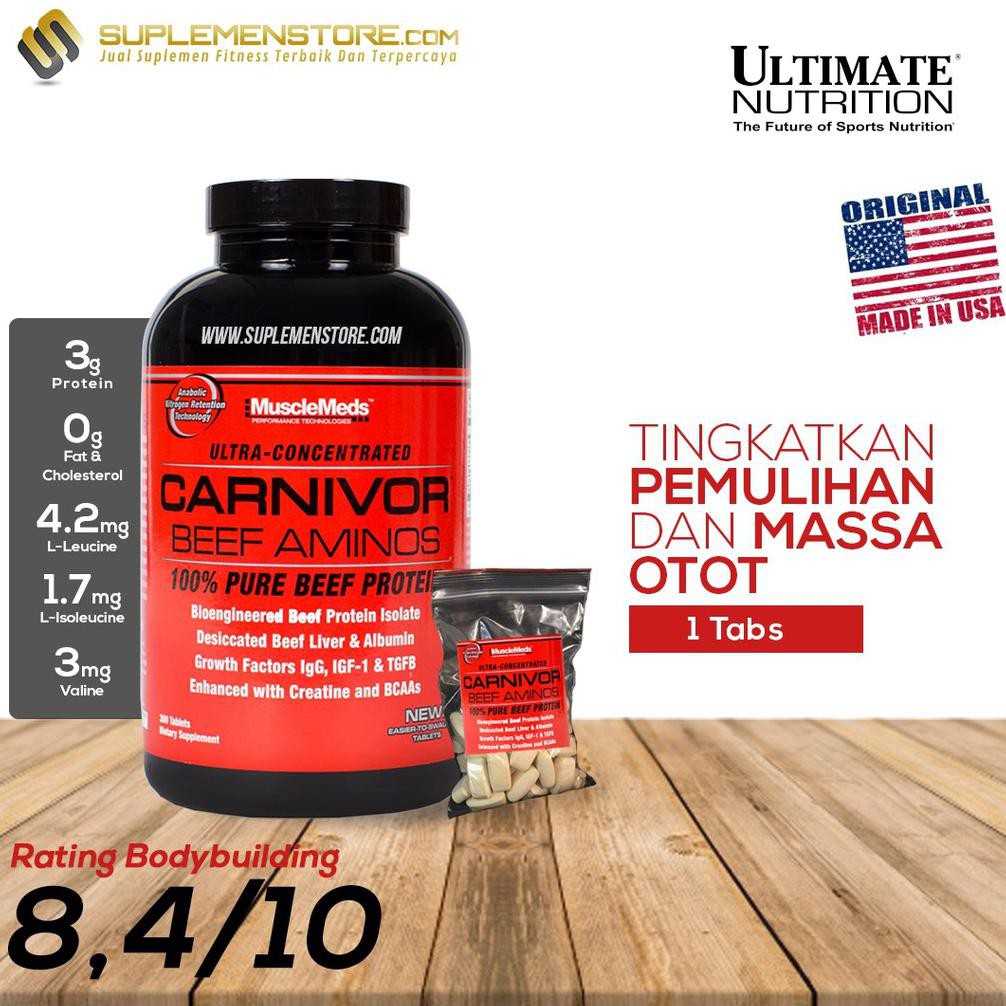 Best Seller Musclemeds Carnivor Amino Beef Eceran/ Repack Per 1 Butir