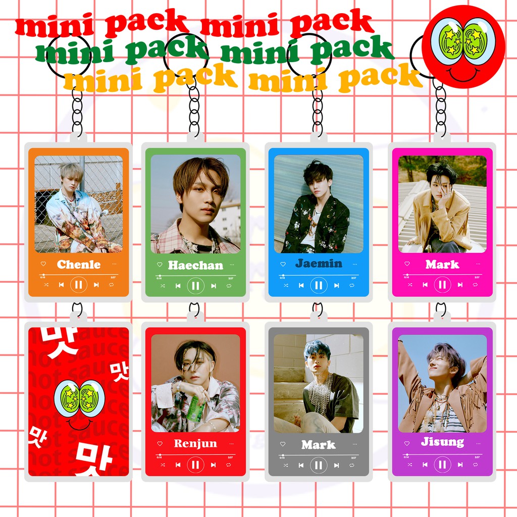 [ KEYRING ] NCT DREAM HOT SAUCE PLAYLIST