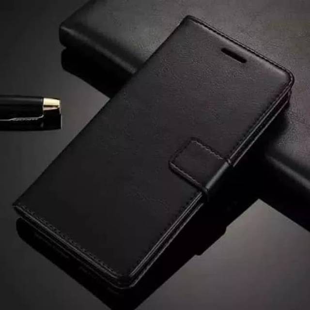 Redmi Note 7 - Flip Case Flip Kulit Leather Case Kulit