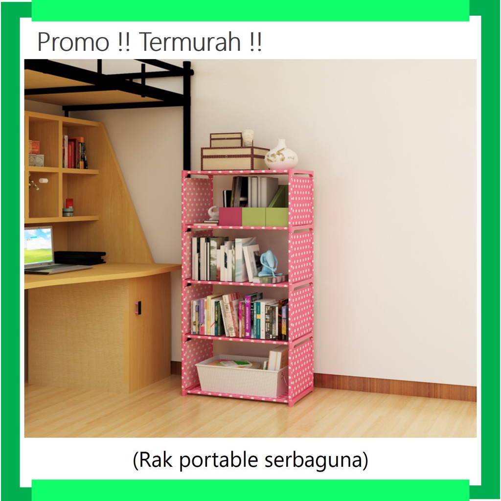 Tokokadounik Home Space Rak  Serbaguna 2 Cube Organizer 