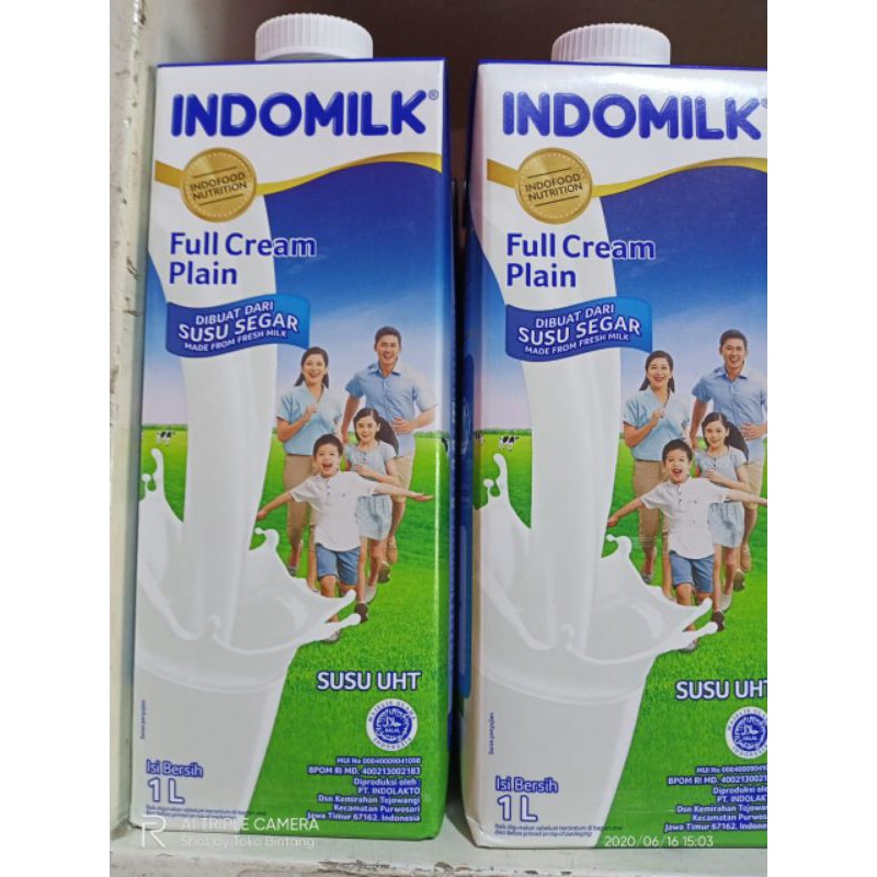 

Susu Cair UHT Indomilk 1liter