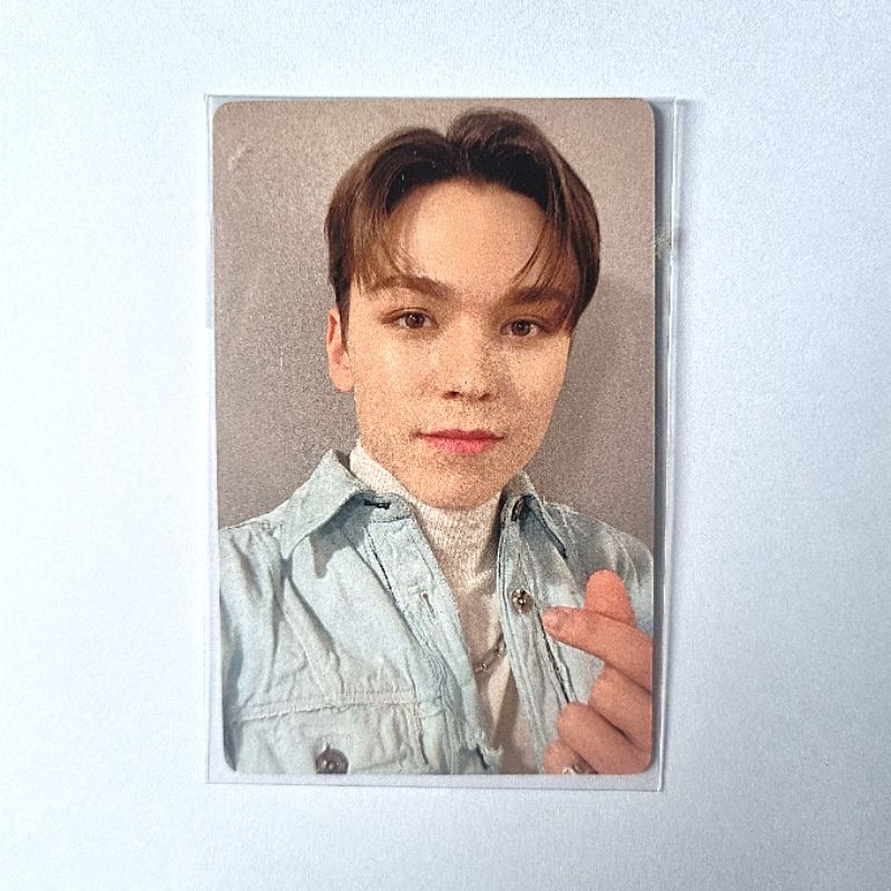 SEVENTEEN Vernon benefit yizhiyu yzy fansign d ver photocard
