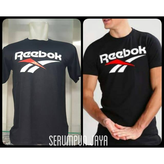 KAOS TSHIRT BAJU COMBED 30S DISTRO REEBOK MURAH