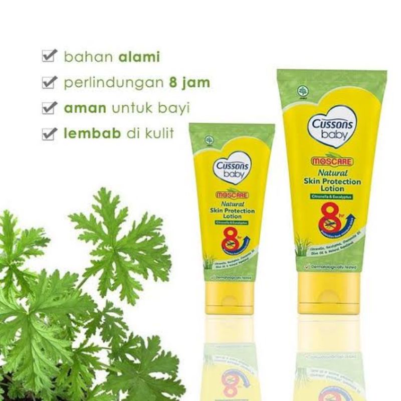 Cussons Baby Moscare Natural Skin Protection Lotion 50gr