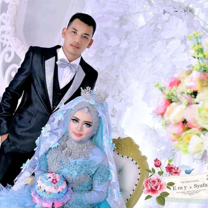 JASA EDIT FOTO PENGANTIN SEPASANG.
