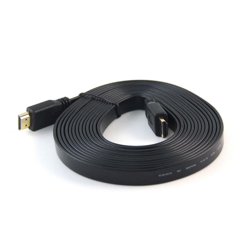 KABEL HDMI 3M FLAT VERSI 1.4 1080P -  KABEL HDMI 3M JARING 1080P - CABLE HDMI 3M HDTV - KABEL HDMI 3M JARING 1080P