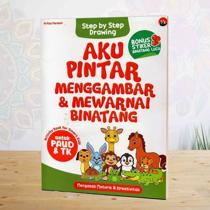 BUKU ANAK/TK PAUD PINTAR MENGGAMBAR DAN MEWARNAI