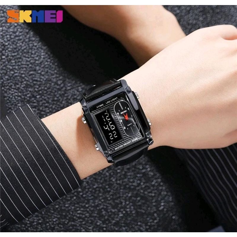 TRENDING SKMEI 1868 Jam Tangan Pria Digital Analog Dual Time Sport Watch