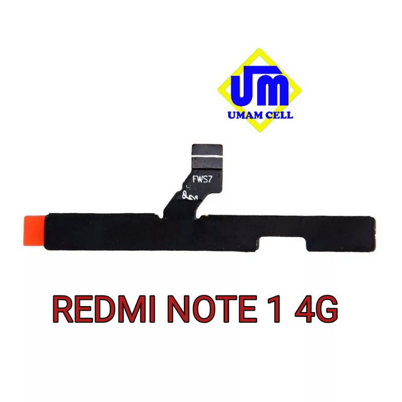 FLEXIBEL FLEXIBLE ON OFF VOLUME XIAOMI REDMI NOTE 1 3G 4G ORIGINAL