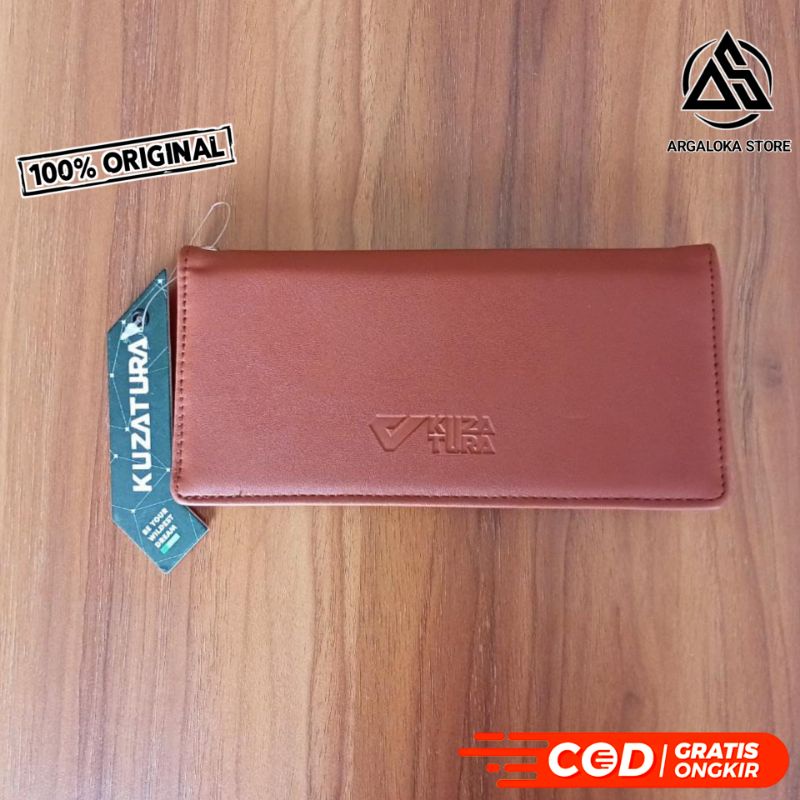 Dompet Panjang Pria Cowok Laki Laki Kulit Asli Sintetis Murah Branded Original Fashion Dompet Pria Bahan Kulit PU JP49 Panjang Treasure Series