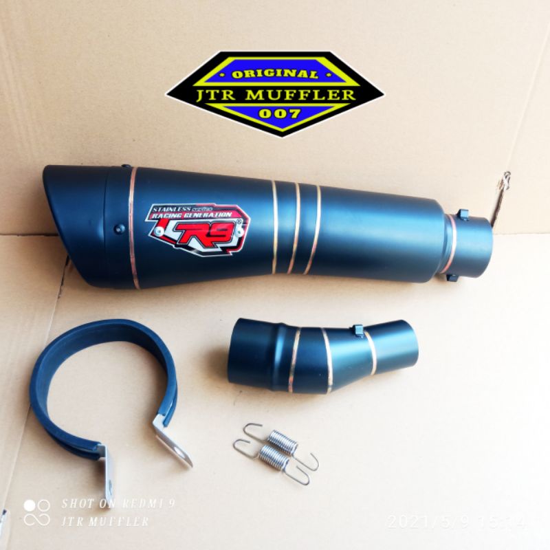 Knalpot R9 h2 Ninja 250 Fi Ninja karbu rr mono z250 z250sl r25 mt25